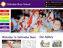 Tablet Screenshot of dehradunboysschool.com